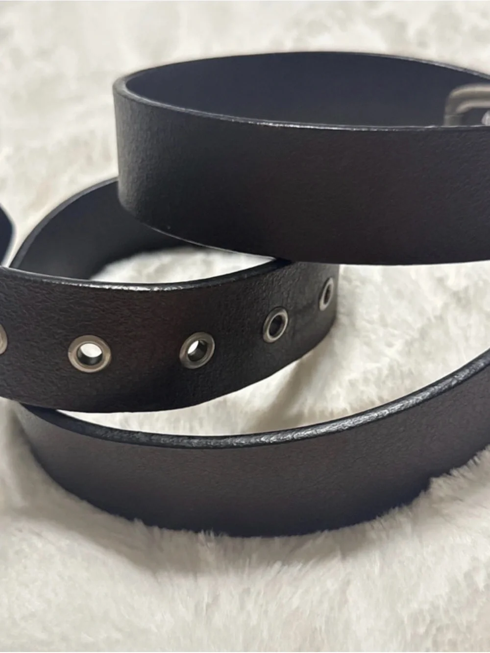 Wrangler Brown Leather Belt 36-40 inches